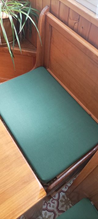 Mesa y bancada de cocina madera maciza