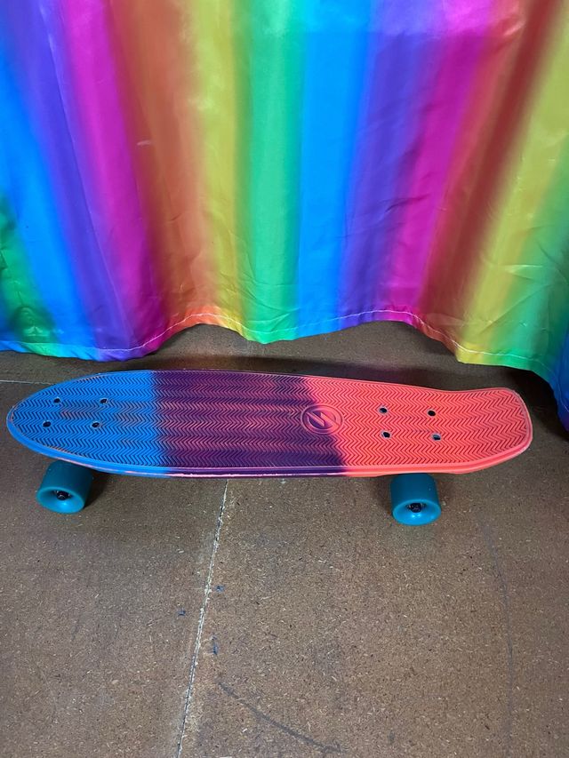 Patín colorido
