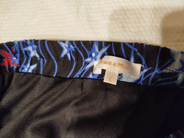 Falda corta Crace Mila estrellas