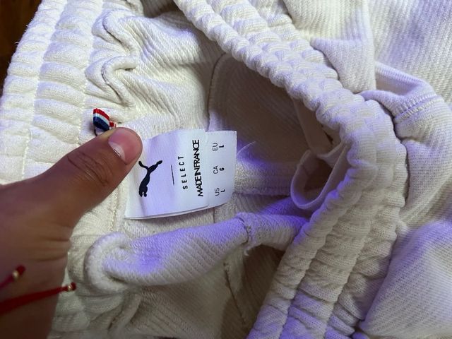 Pantaloneta Puma Beige