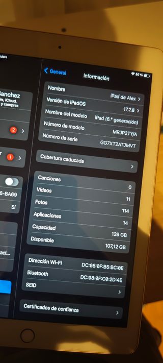 iPad 6ª Gen 128GB + Apple Pencil