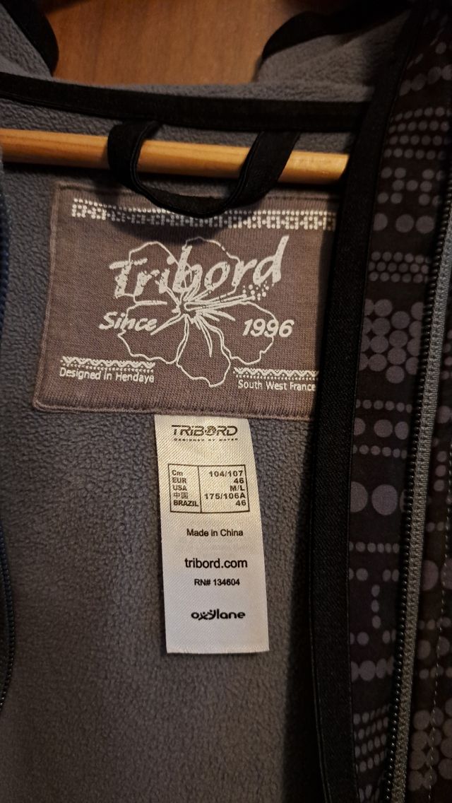 Chaqueta cortavientos Tribord Talla L