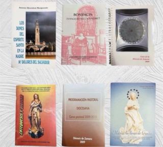 Lote de 6 libros religiosos de ZAMORA