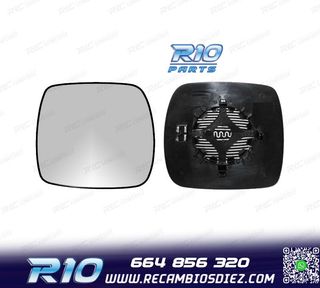 CRISTAL ESPEJO + BASE REVERSIBLE IZQUIERDO / DERECHO RENAULT