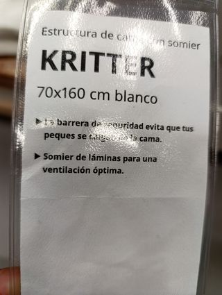 Cama infantil IKEA kritter