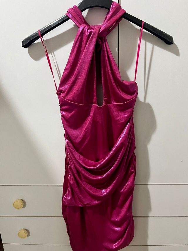 Vestito fucsia elegante