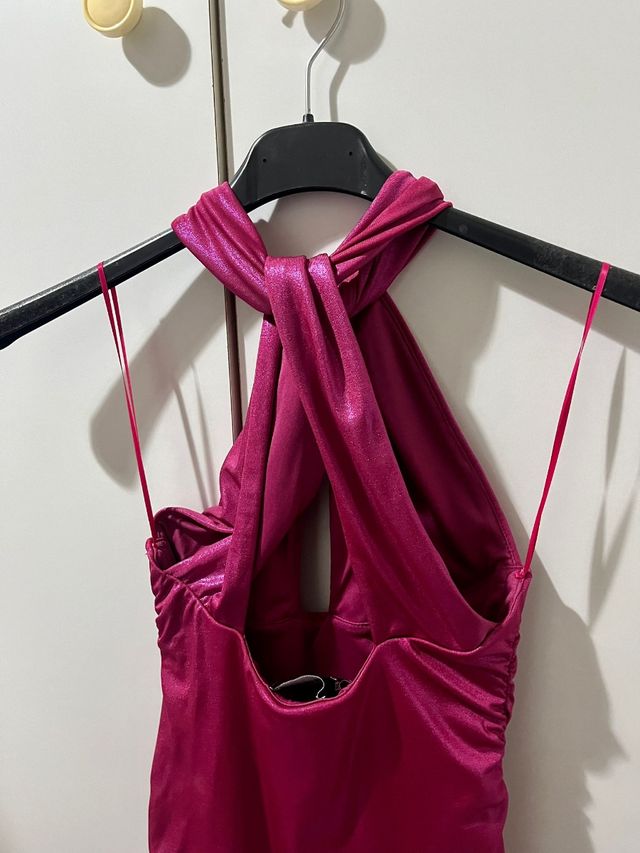 Vestito fucsia elegante
