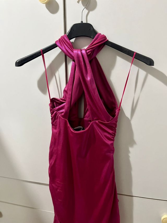 Vestito fucsia elegante