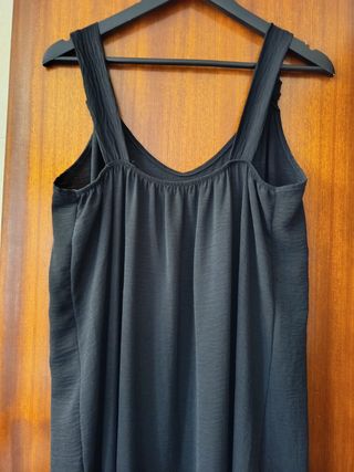 Vestido largo Encuentro Talla Única Negro