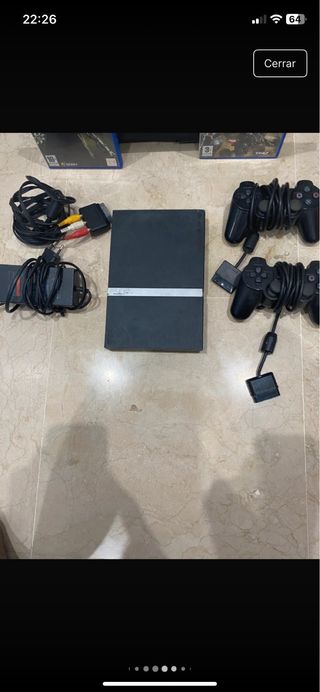 PlayStation 2 Negra Completa