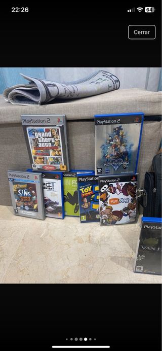 PlayStation 2 Negra Completa