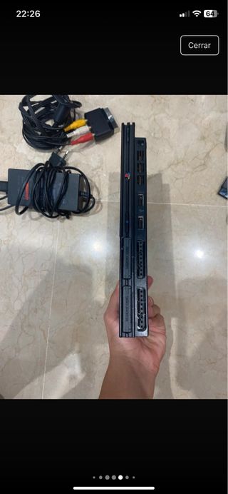 PlayStation 2 Negra Completa