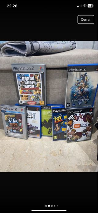 PlayStation 2 Negra Completa