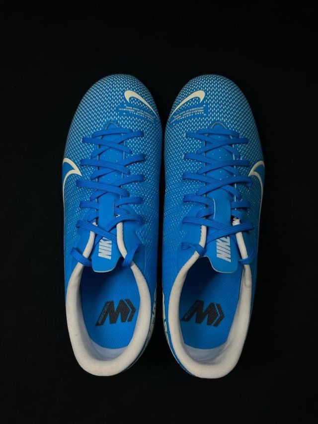 Botas Fútbol Nuevas Nike Mercurial Azul Talla 38,5