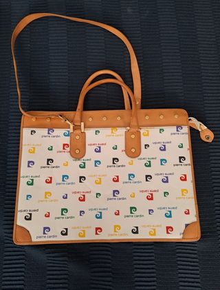 Bolso Pierre Cardin Piel Multicolor