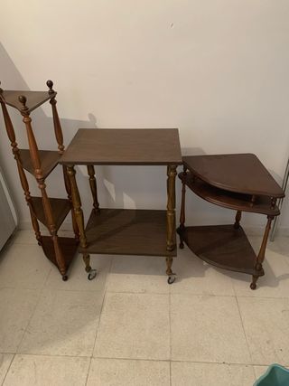 Estanterías de madera
