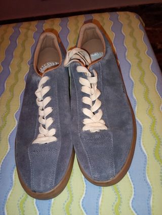 Zapatos deportivos de ante para hombre