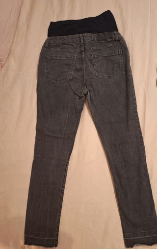 Pantalón premamá La Redoute gris T.36
