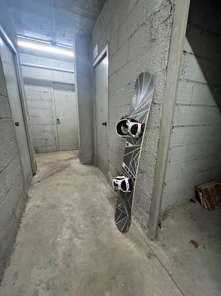Tabla de Snowboard con Fijaciones