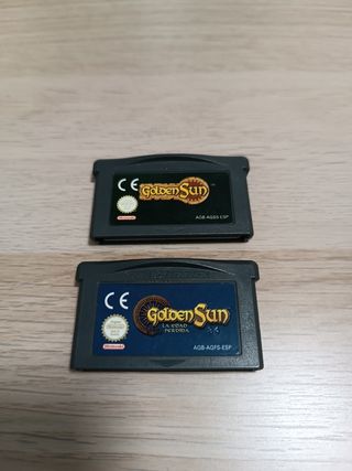Golden Sun 1 y 2 GBA