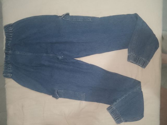 Pantalón vaquero cargo INSIDE azul