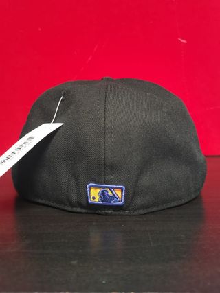 Gorra New Era 59Fifty NYC Llamas Negra 7.1/2