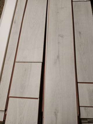 Tarima AC5 - 50 m² hidrófuga .blanco polar .