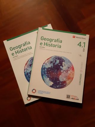 Libro GEOGRAFIA E HISTORIA 4 ESO Vicens Vives