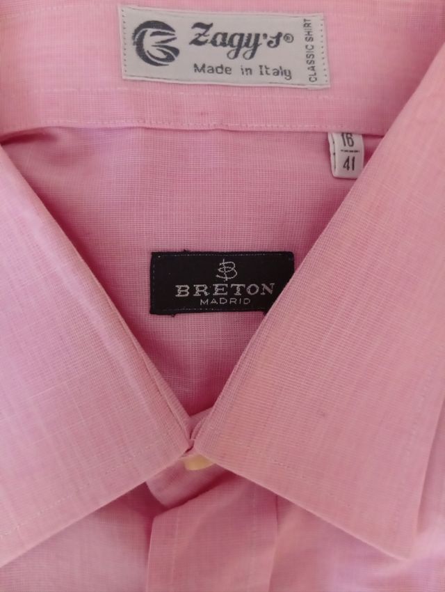 Camisa Rosa Talla L 4 NUEVA