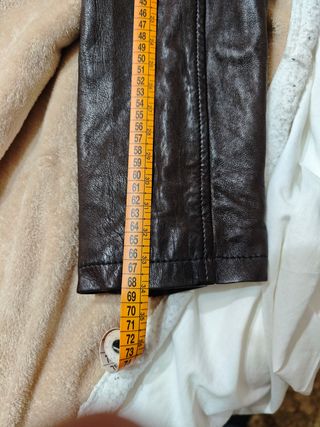 Bomber in vera pelle marrone