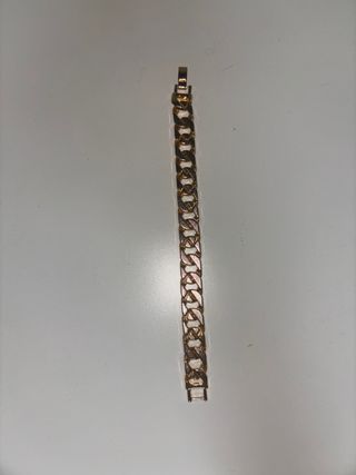 Pulsera eslabones con brillantes