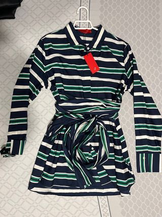 Blusa Carolina Herrera Talla L Rayas