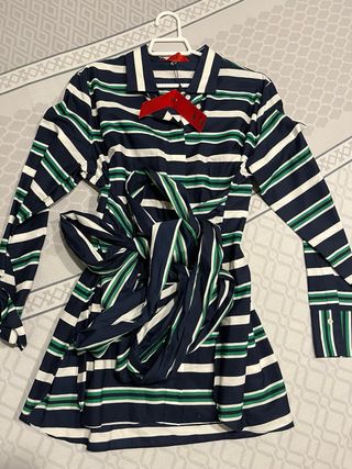 Blusa Carolina Herrera Talla L Rayas