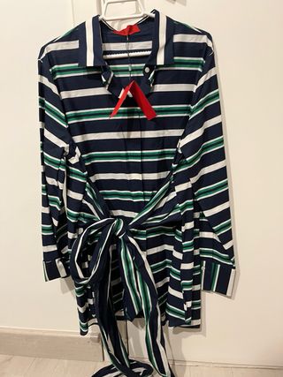 Blusa Carolina Herrera Talla L Rayas