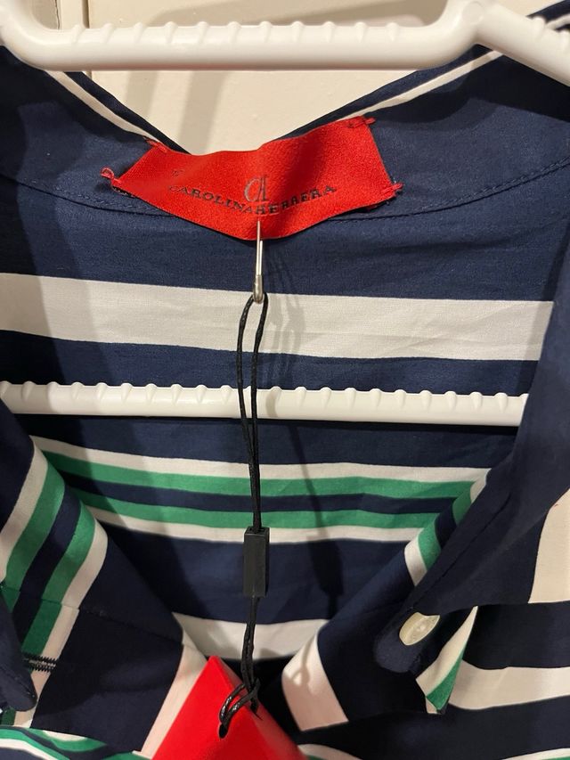 SCONTO!!!! Blusa Carolina Herrera Taglia L Righe