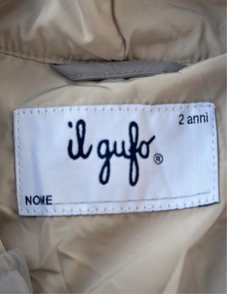 Giacca a vento Il Gufo 2 anni