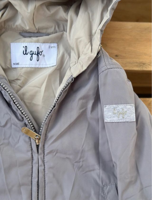 Giacca a vento Il Gufo 2 anni