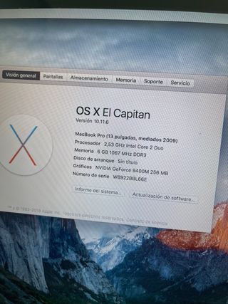 MacBook Pro 13 Plata