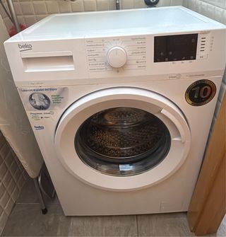 Lavadora Beko con carga frontal