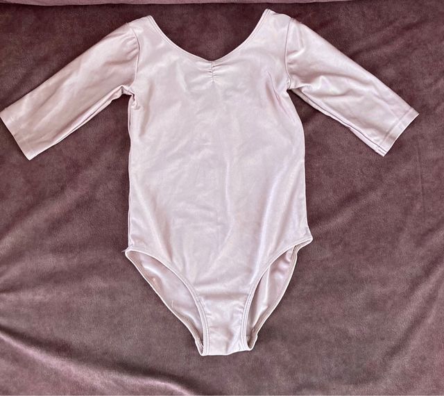 Body y falda ballet rosa talla 4