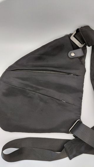 Bandolera antirrobo negra
