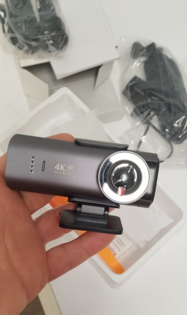 Cámara Coche 4K Ultra HD WiFi y cámara trasera