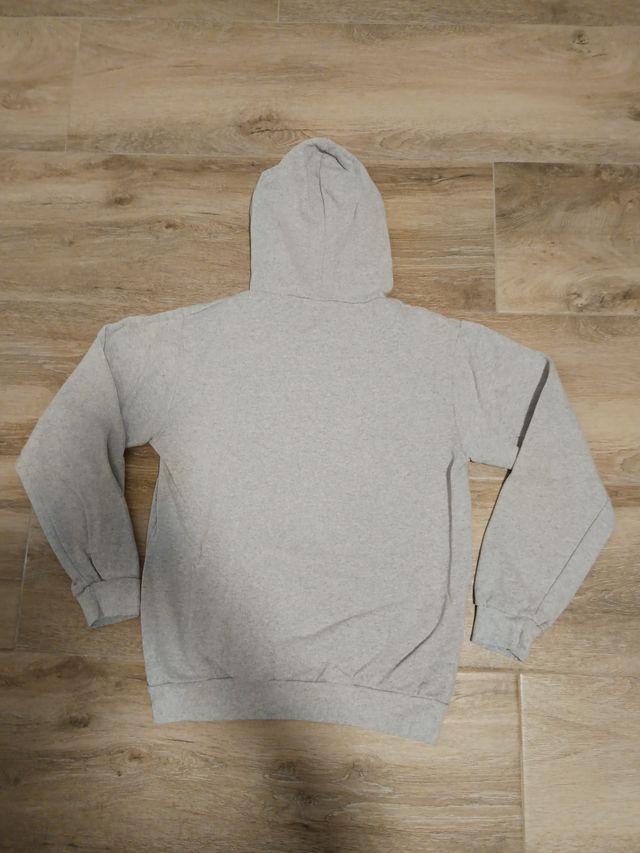 Sudadera Nike Air Hoodie gris unisex con capucha