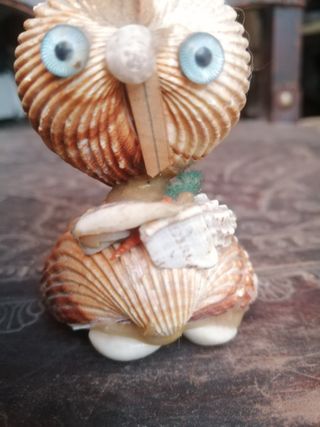 peça decorativa artesanal , em conchas