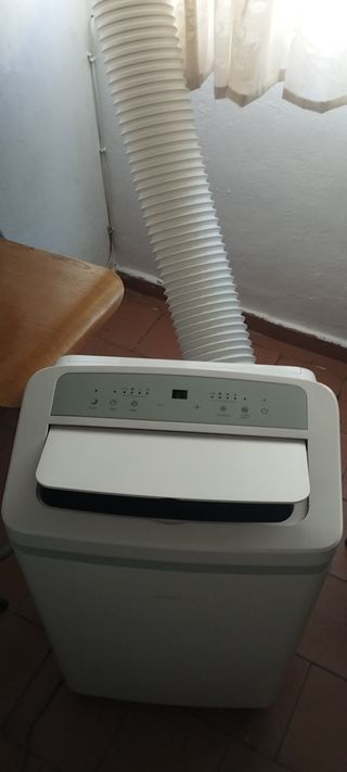 Aire Acondicionado Portátil, TV y microondas