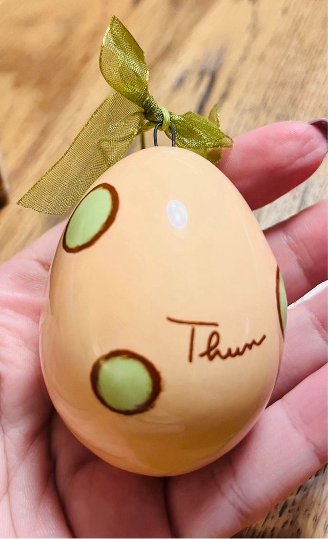 Decorazione Ovetto Rosa Thun