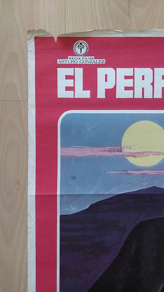 Cartel Original El Perro de Baskervilles (1978)