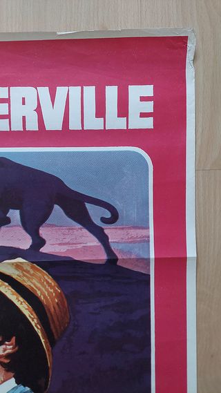 Cartel Original El Perro de Baskervilles (1978)