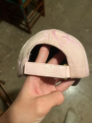 Gorra Gucci Rosa GG