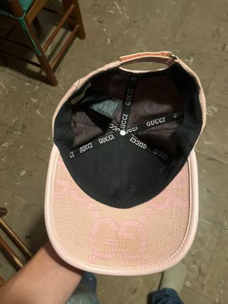Gorra Gucci Rosa GG